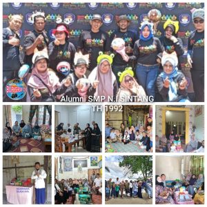 MENJELANG HARI RAYA IDULFITRI 1 Syawal 1446 H. SMP N I SINTANG ANGKATAN 1992 MENGADAKAN SILAHTUHRAHMI LEBARAN KEBERSAMAAN.