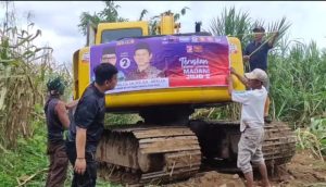 Pasangan JM -FA’I PERBAIKAN Drainase untuk swasembada pangan di EMPAT Lawang Sumsel Realisasikan.