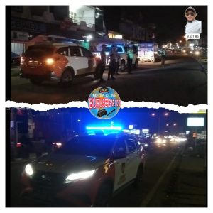 Satuan Samapta Polres Ketapang Laksanakan Patroli Cipta Kondisi Di Malam Hari