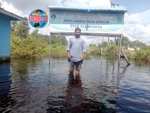 Diduga Akibat Gorong-gorong Ditutup, Panti Asuhan Insan Jemelak Kebanjiran, Keselamatan Anak-anak Yatim Piatu Terancam