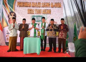 Gubernur Deru dan Bupati Muchendi Resmikan Masjid Hasil Swadaya Senilai Rp 4 Miliar