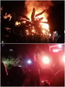 Lagi-lagi Sijago merah melahap rumah warga Empat Lawang Sumsel.