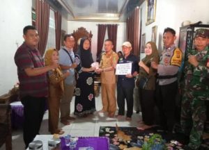 Tiga Desa Dikecamatan Ulumusi Laksanakan Pembagian BLT DD Dan Penempatan Titik Nol Bangunan Pisik