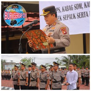 Kapolres Sintang Serahterimakan Jabatan Kabag, Kasat Hingga Kapolsek Jajaran