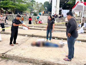 Satreskrim Polresta Palangka Raya Selidiki Dugaan Bunuh Diri Pria Lansia di Bawah Jembatan Kahayan