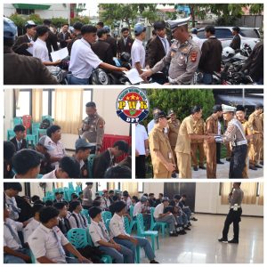 Polres Sintang Tertibkan Pelajar, Mayoritas Pelanggar Gunakan Knalpot Brong