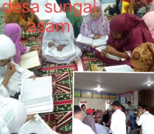 Ketua BPD Desa Sungai asam sebut Guru pengajian anak anak ter ancam satu tahun tidak terima honor