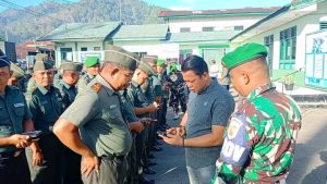 CEGAH PELANGGARAN, KODIM 0417/KERINCI PERIKSA HP ANGGOTA TERKAIT JUDI ONLINE