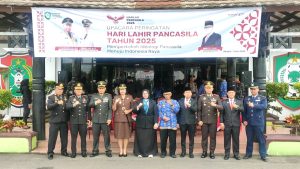 Komandan Kodim 1015/Sampit Hadiri Upacara Peringatan Hari Lahir Pancasila Tahun 2025