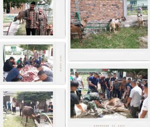 Dandim 0417/Kerinci Letkol Inf Eko Budiarto Laksanakan Ibadah Kurban di Makodim