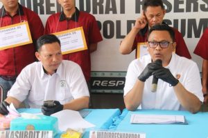 Ditresnarkoba Polda Sumsel Ringkus 4 Kurir Sabu dan Ekstasi di Ogan Ilir