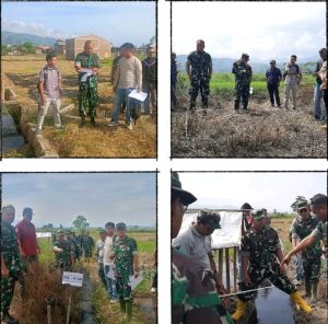 Dandim 0417/Kerinci Bersama Kadistan Sungai Penuh Tinjau Titik Nol Optimasi Lahan Pertanian