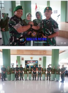 Dandim 0402/ OKI Pimpin Acara Sertijab PAMA