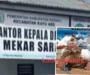 *Warga Desa Mekarsari Keluhkan Kinerja Kades Subarjo Diduga Dikelola Sistem Keluarga