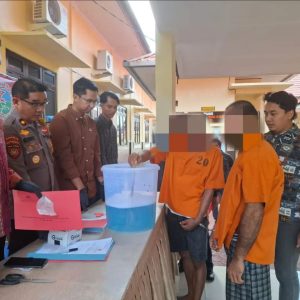 SATRESNARKOBA POLRES SERUYAN MUSNAHKAN 58 GRAM NARKOTIKA JENIS SABU HASIL UNGKAPAN KASUS ENAM ORANG TERSANGKA