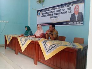 Sandra Atika Turun kedapil,Serap Aspirasi Masyarakat Dapil 1