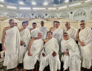 PRESIDEN RI IBADAH UMROH. PROF SUTAN NASOMAL SAMPAIKAN PERSOALAN JAMAAH HAJI INDONESIA HARUS DIBENAHI DARI KEKACAUAN