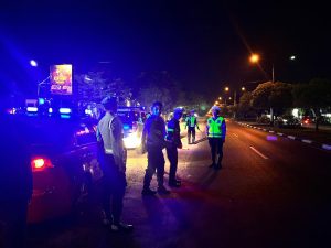 Berantas Aksi Balapan Liar, Polresta Palangka Raya Selenggarakan lagi Patroli Harkamtibmas