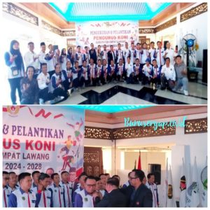 Hidayat Muhammad Nahkodai KONI Empat Lawang, Dorong Pengembangan Olahraga Prestasi