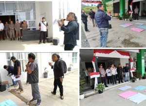 LSM GERAM-GP2AN Geruduk Kantor Bupati dan Kantor DPRD Kabupaten Kerinci