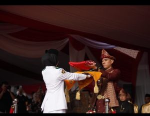 Rangkaian Upacara HUT RI di OKI Tertib dan Khidmat Wakil Bupati Mengaku Bangga