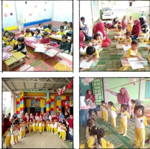 Dedi Mizwar Kades Koto Payang Bagikan Seragam Sekolah dan Meja Belajar Bagi Anak Paud