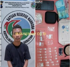 SATRESNARKOBA POLRES SERUYAN BERHASIL MENANGKAP MUNA RAPIK SINDIKAT PERDAGANGAN NARKOBA