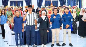 Pemkab labuhan batu menggelar sejumlah kegiatan perlombaan anak.anak labuhan batu untuk menyambut HUT.ke 80