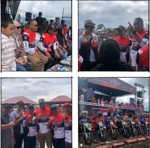 Dandim 0417/Kerinci Hadiri Kegiatan GTX Motorcross Indonesia Bupati Cup Tahun 2025