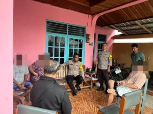 Polsek Sabangau Amankan Pria Diduga Mabuk Resahkan Warga Sabaru