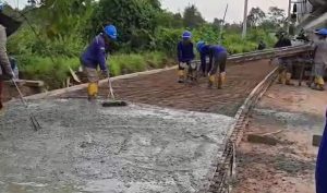 Konektivitas Jadi Kendala, Sinergi Jadi Solusi, Jalan Poros di Kecamatan Air Sugihan Dibangun