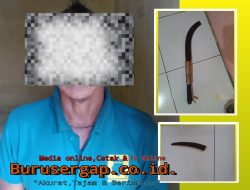 Konflik Dini Hari Berujung Darah, Polsek Hanau Bertindak Cepat amankan Pria bersenjata egrek