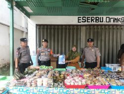 Sat Binmas Polres Seruyan Sambangi Warga Sampaikan Imbauan Kamtibmas dan Sosialisasi Call Center 110
