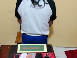Unit Reskrim Polsek Cempaga Hulu Polres Kotim Tangkap Pengedar Sabu, Dengan BB 28,28 Gram