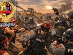 Tiga Polisi Terluka Saat Penertiban Aksi di PT Asmin Bara Barunang, Enam Orang Diamankan
