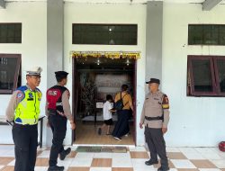 Pastikan Situasi Selalu Kondusif, Pamapta III Polres Seruyan Patroli Gereja Saat Umat Nasrani Melaksanakan Ibadah Minggu