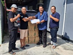 PT Musirawas Group Salurkan Bingkisan THR untuk Insan Pers Seruyan