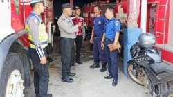 Pamapta III Polres Seruyan Rutin Sambangi Posko Damkar Untuk Perkuat Sinergitas Lintas Sektoral*