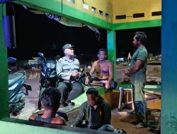 Pamapta Polres Seruyan Jalin Silaturahmi Ke Pos Kamling, Perkuat Sinergi Polri Dan Masyarakat dalam Menjaga Kamtibmas