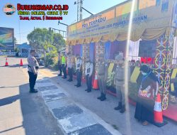 HARI KEDUA OPERASI KETUPAT TELABANG 2026, POLRES SERUYAN SIAGAKAN PERSONEL DI SELURUH POS PENGAMANAN