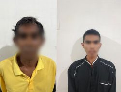 Dua Orang Pelaku Curanmor Ditangkap Unit Resmob Polres Kotim Bersama Unit Reskrim Polsek Ketapang Saat Berada Dihotel