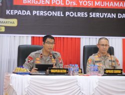 Wakapolda Kalteng Tinjau Kesiapan Karhutla di Polres Seruyan
