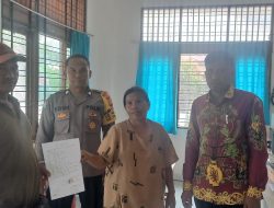 Problem Solving di Panarung, Bhabinkamtibmas Polsek Pahandut Mediasi Warga Berselisih